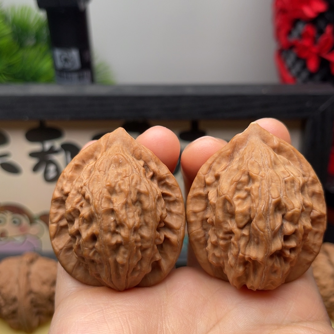 吊坠文玩核桃40大红袍