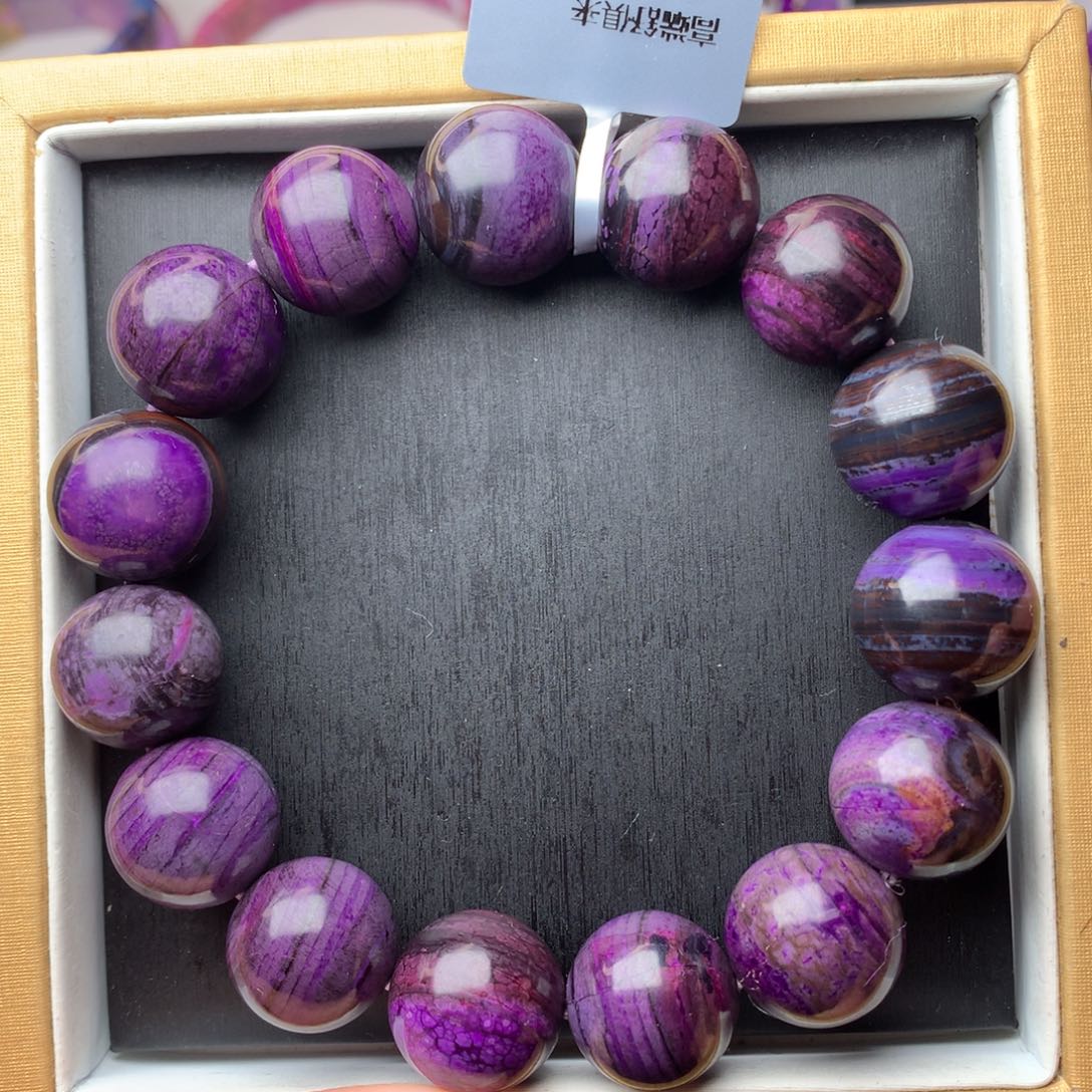 苏纪石（舒俱来）手链未镶嵌