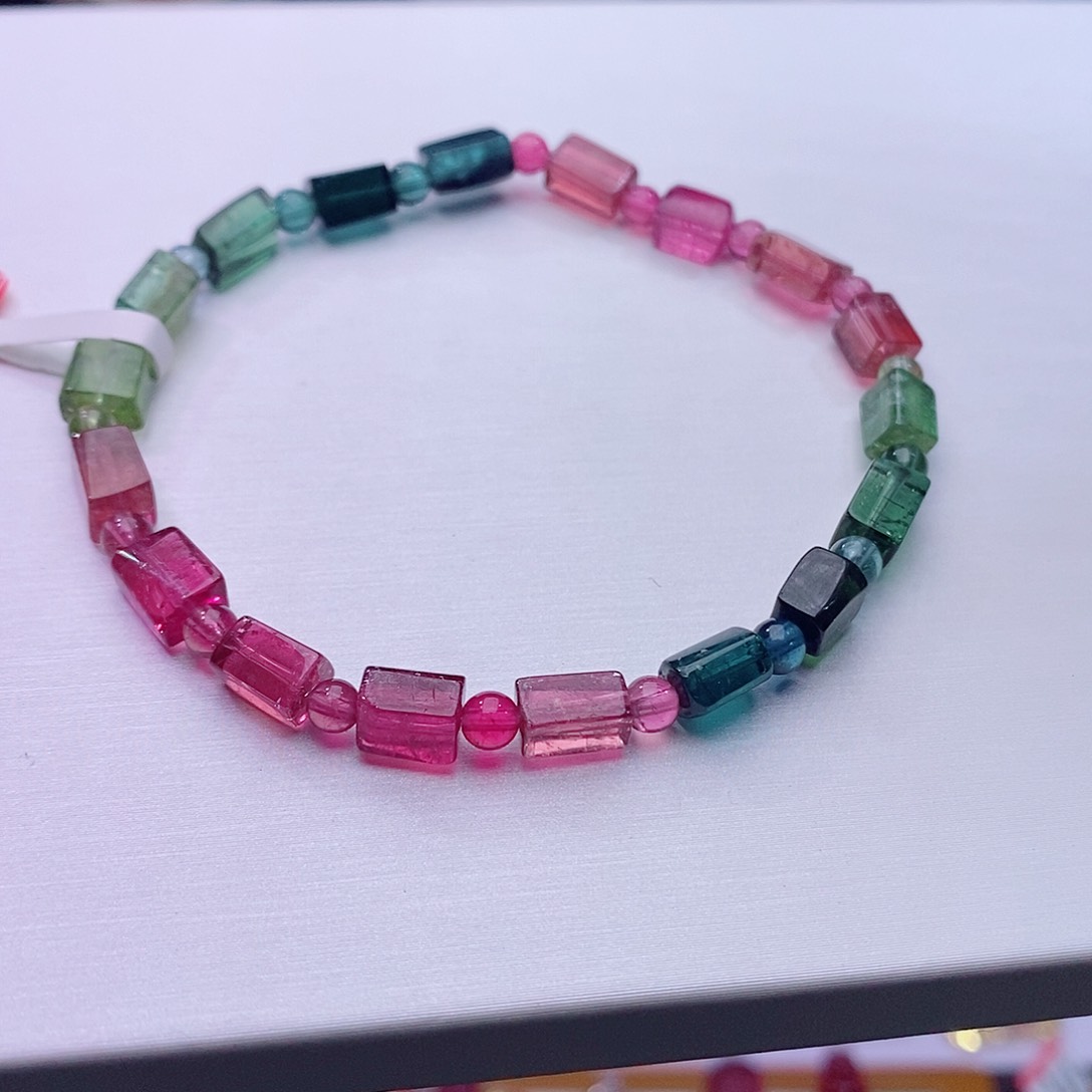 碧玺手链未镶嵌碧玺手链