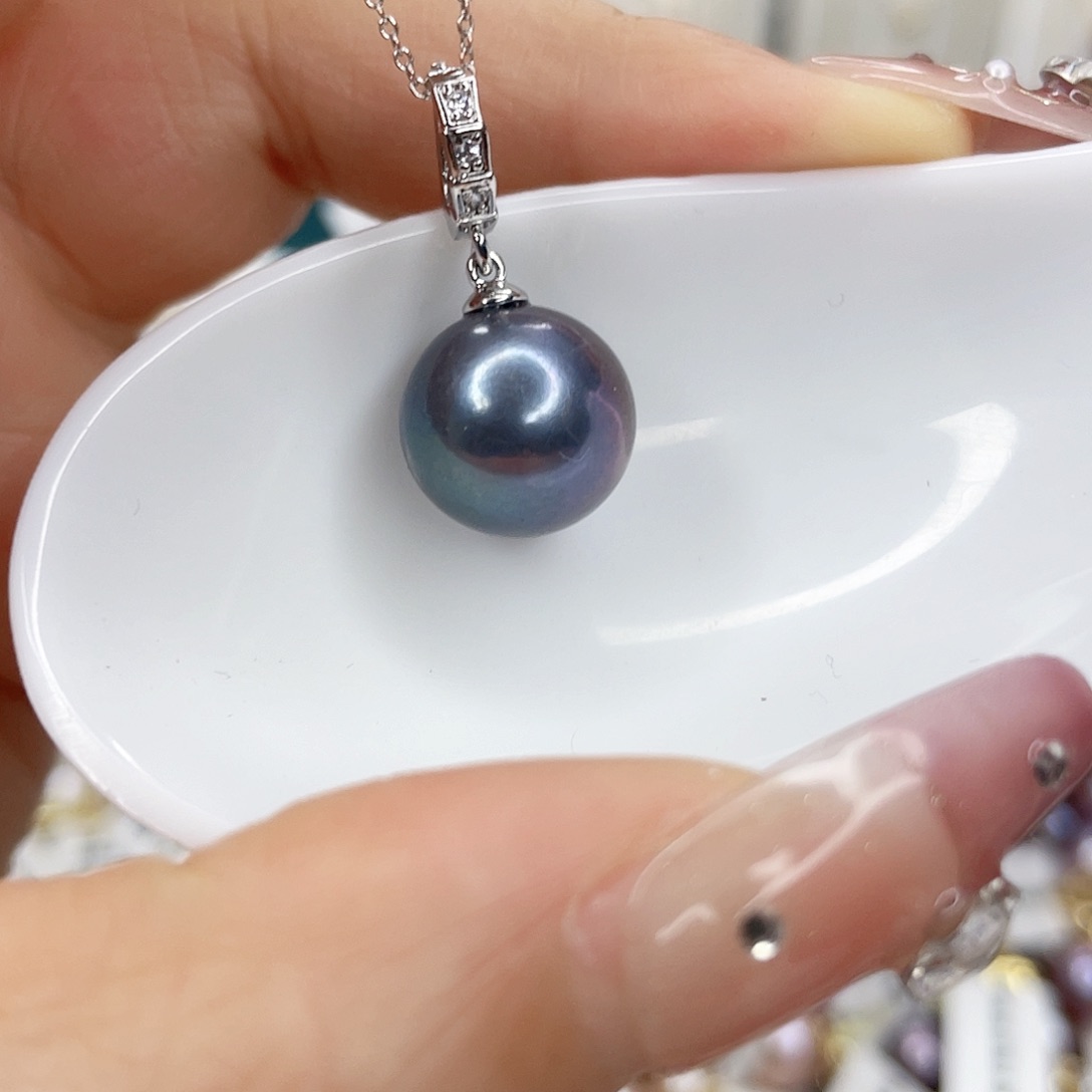 淡水珍珠未镶嵌吊坠(赠链)