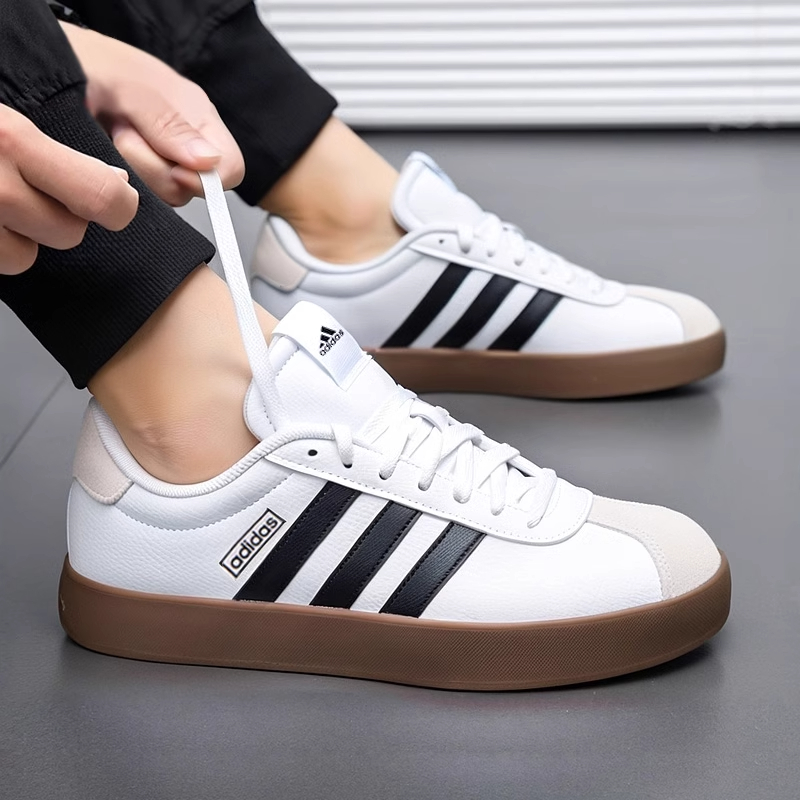 阿迪达斯板鞋2025新款男鞋VL COURT 3.0德训小白鞋运动鞋 ID6285