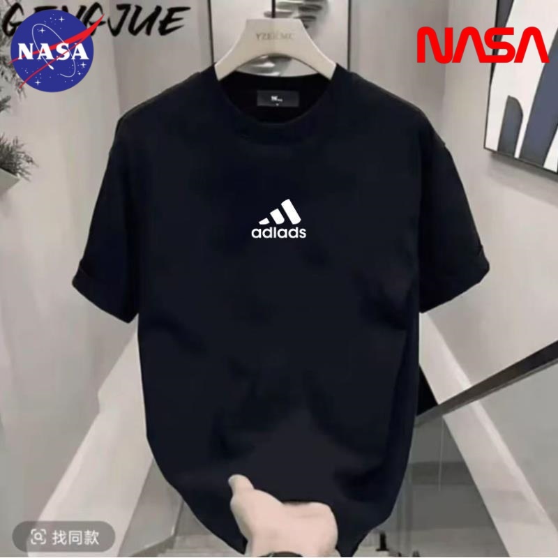 新款时尚百搭潮流情侣休闲潮流半袖圆领印花夏季男女同款T恤-A60