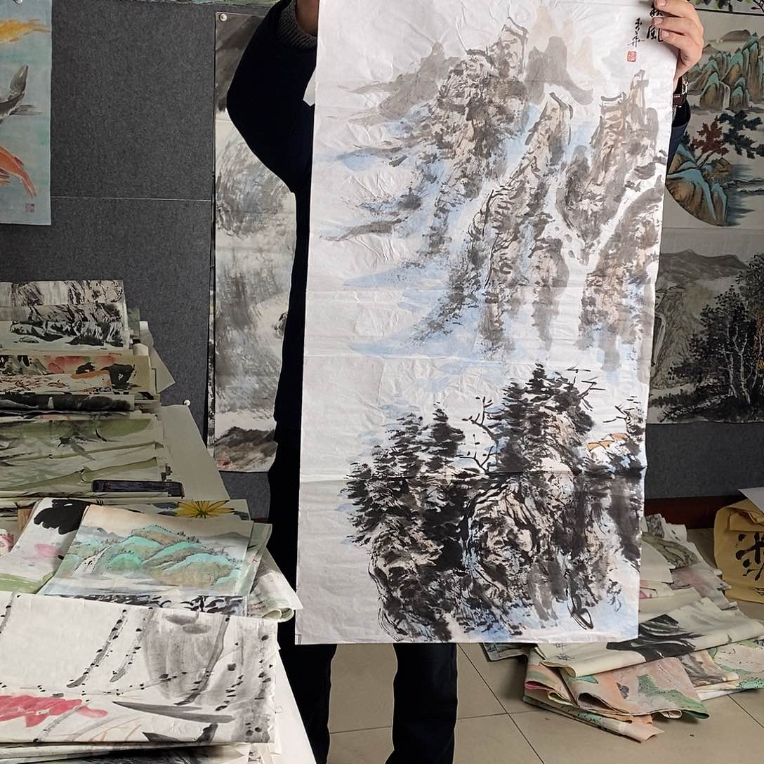 国画手写手绘国画作品39