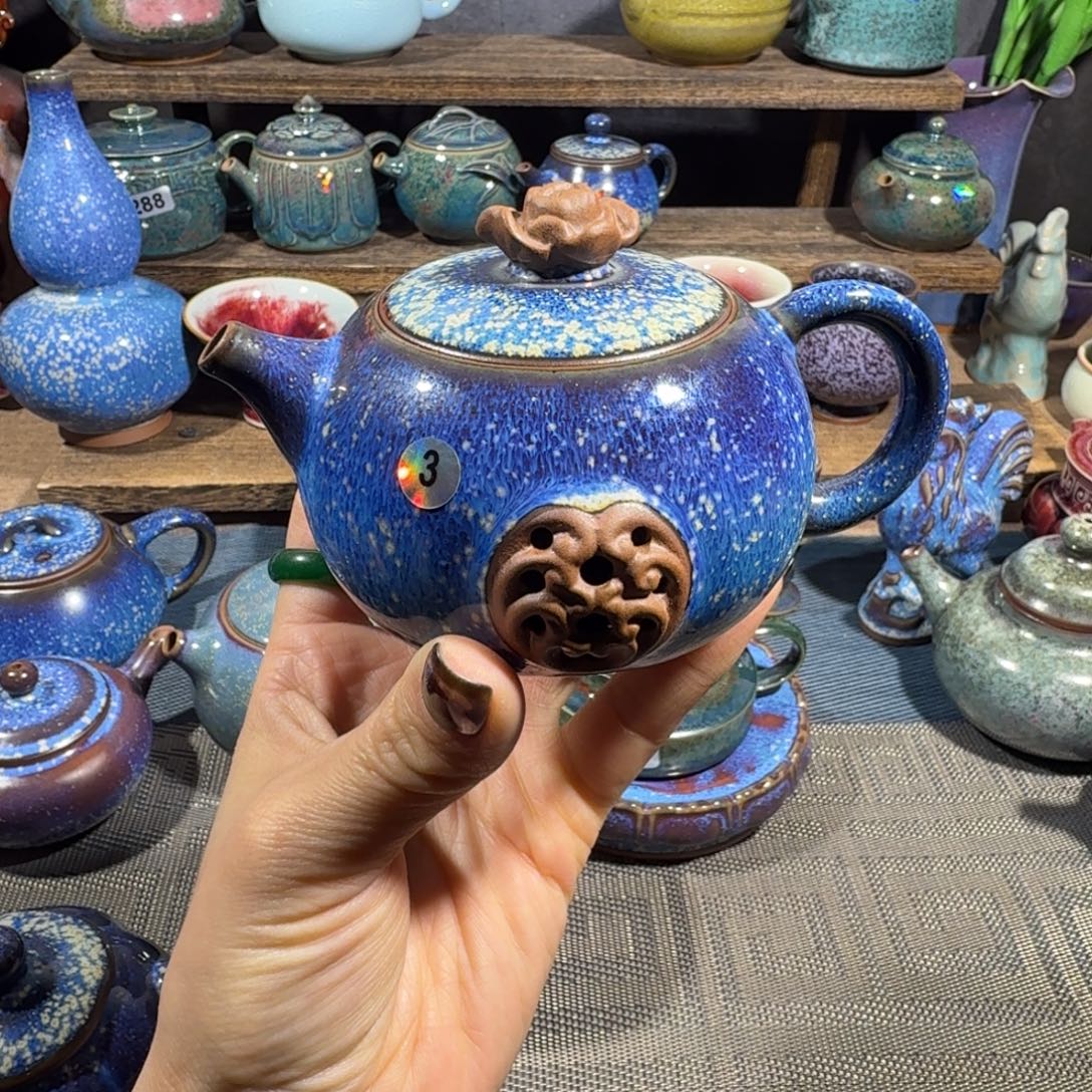 茗欣钧窑高温钧瓷