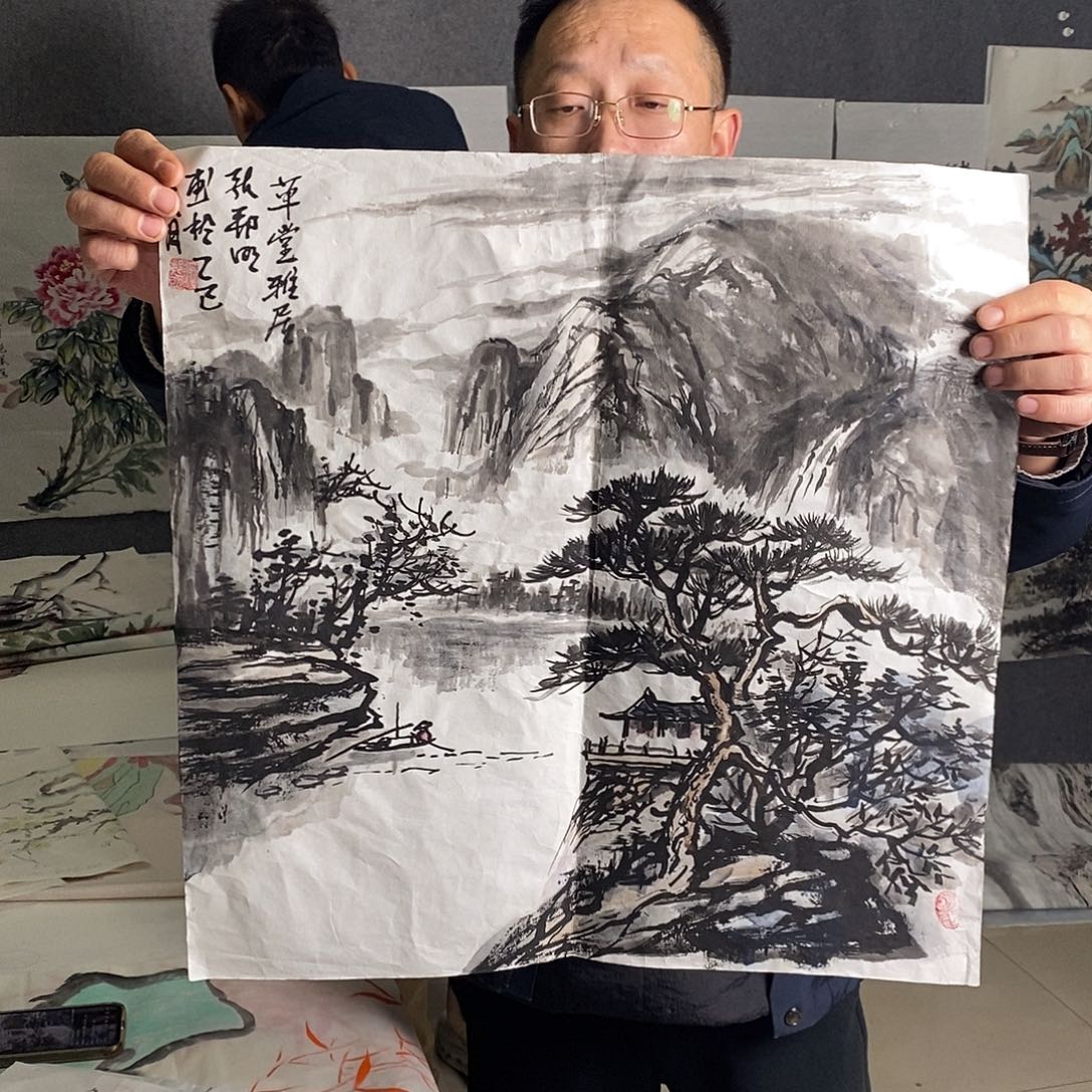 国画纯手写手绘作品275