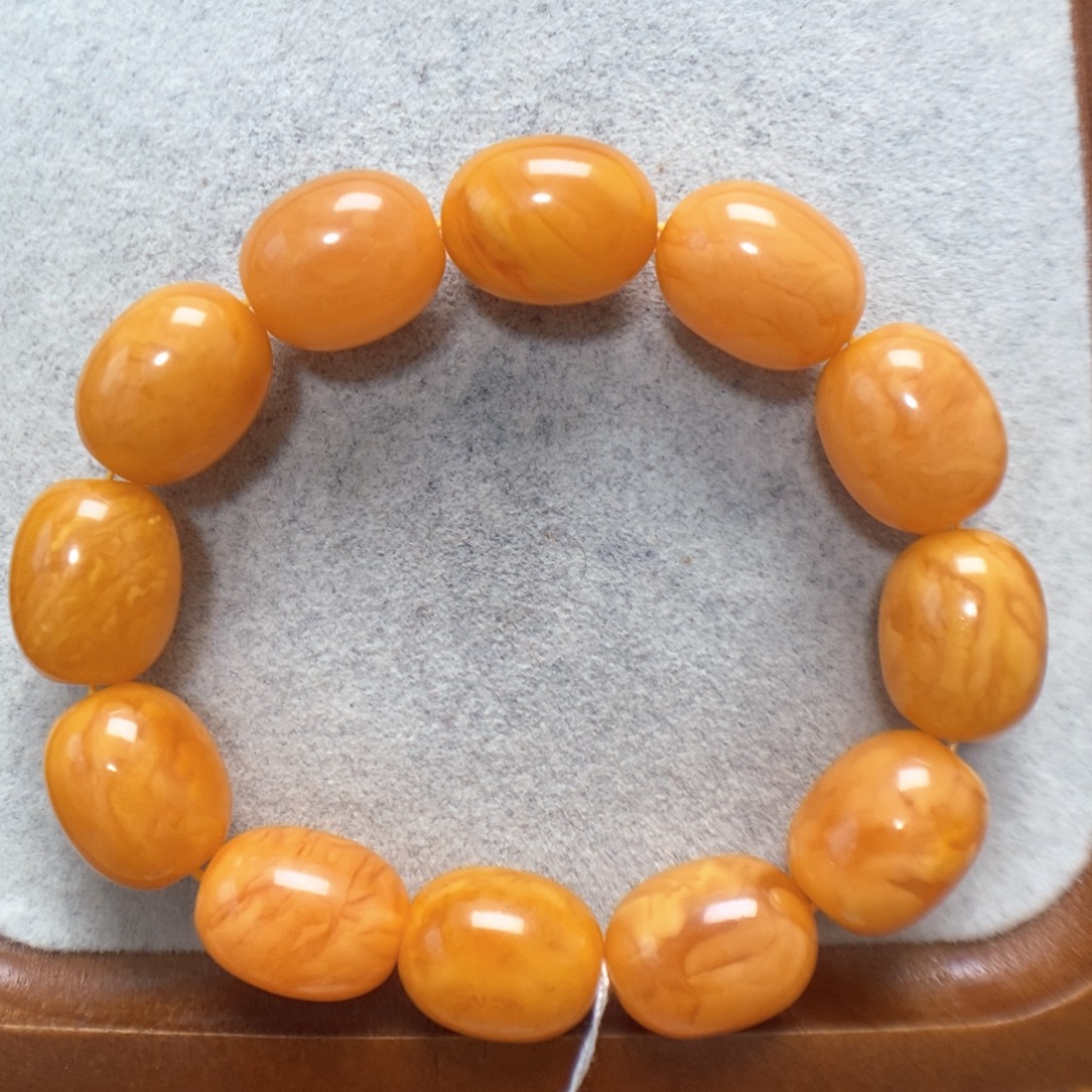 蜜蜡未镶嵌手串蜜蜡