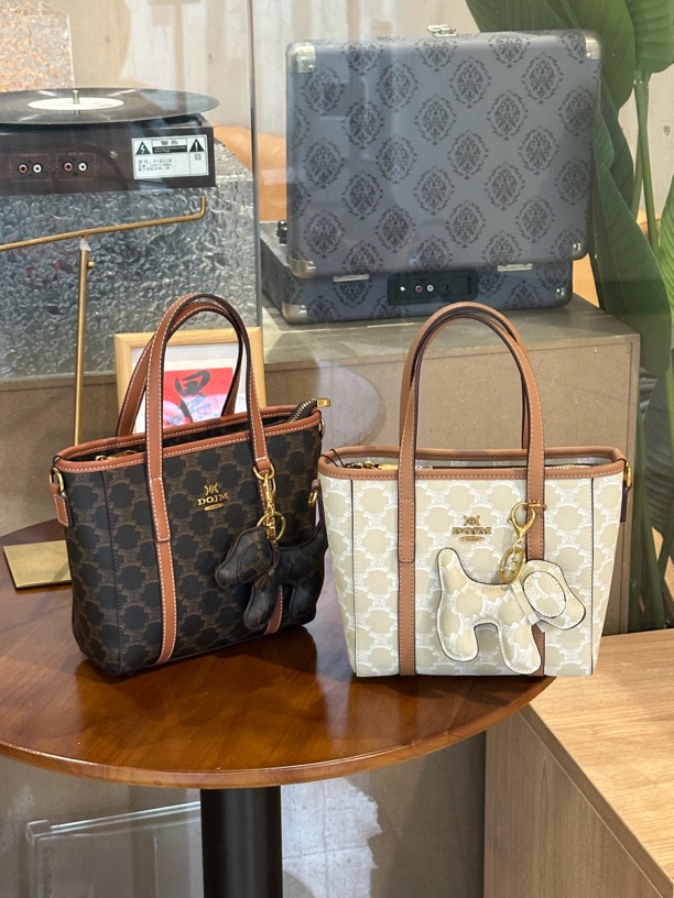 高级定制设计欢乐豆百搭，时尚手提斜挎菜篮子气质十足女包8002