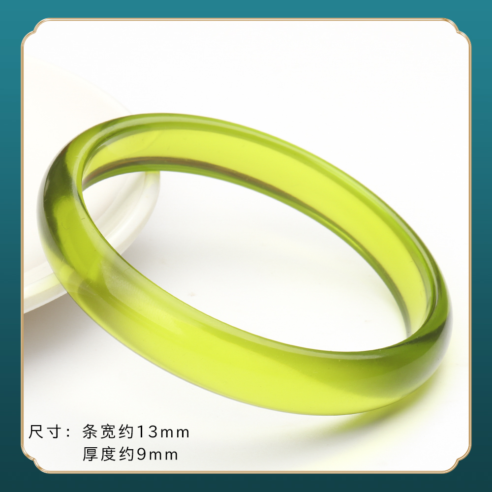 X925精品时尚气质百搭款树脂手镯（多样性发一