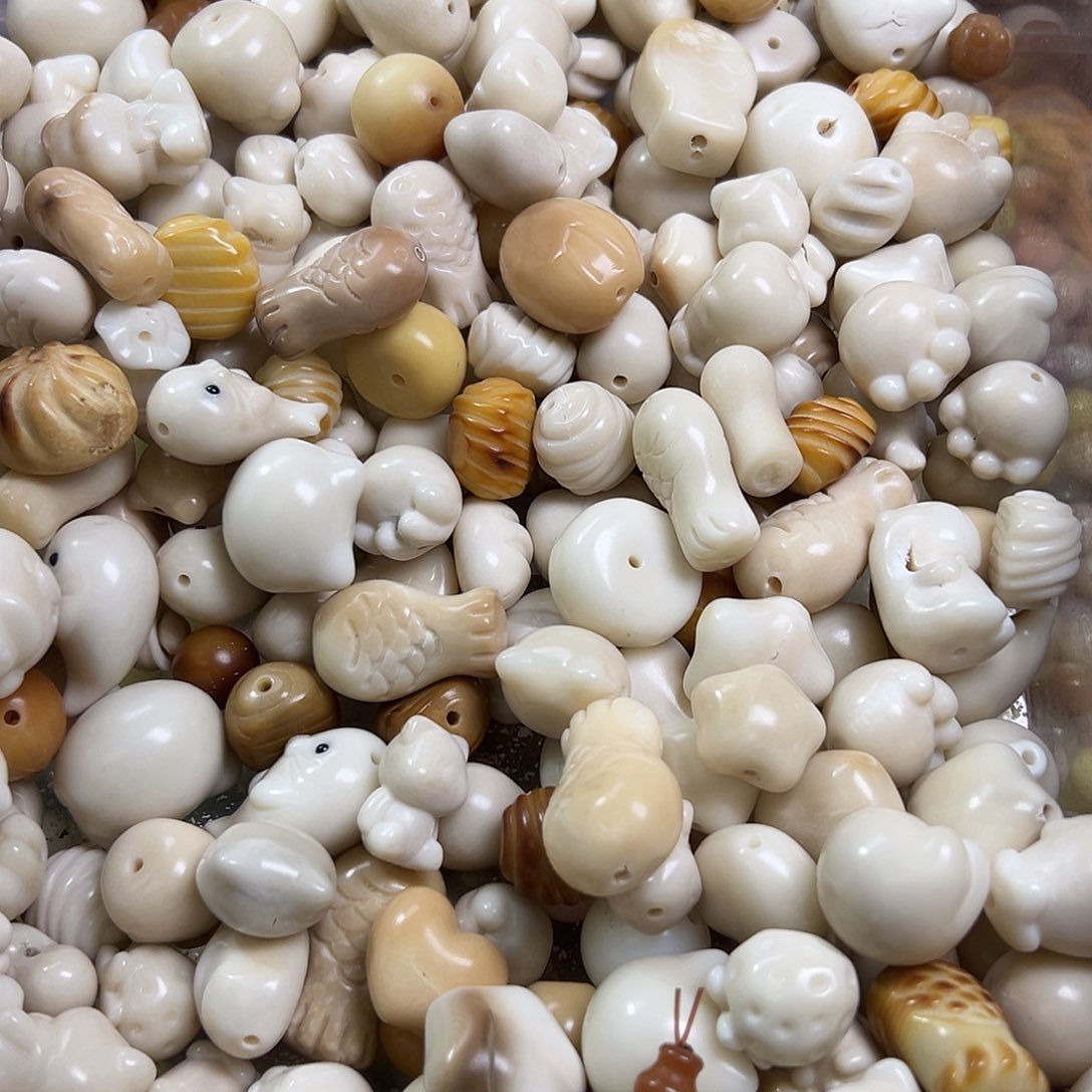 菩提根/象牙果吊坠瑕疵牙果种类任选5颗 有坏有裂