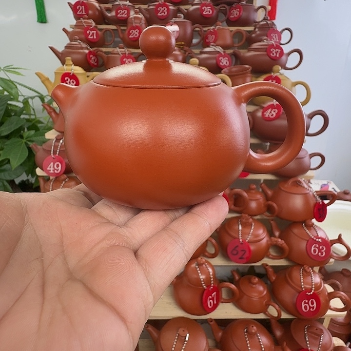 茶壶朱泥好壶不贵大号西施壶