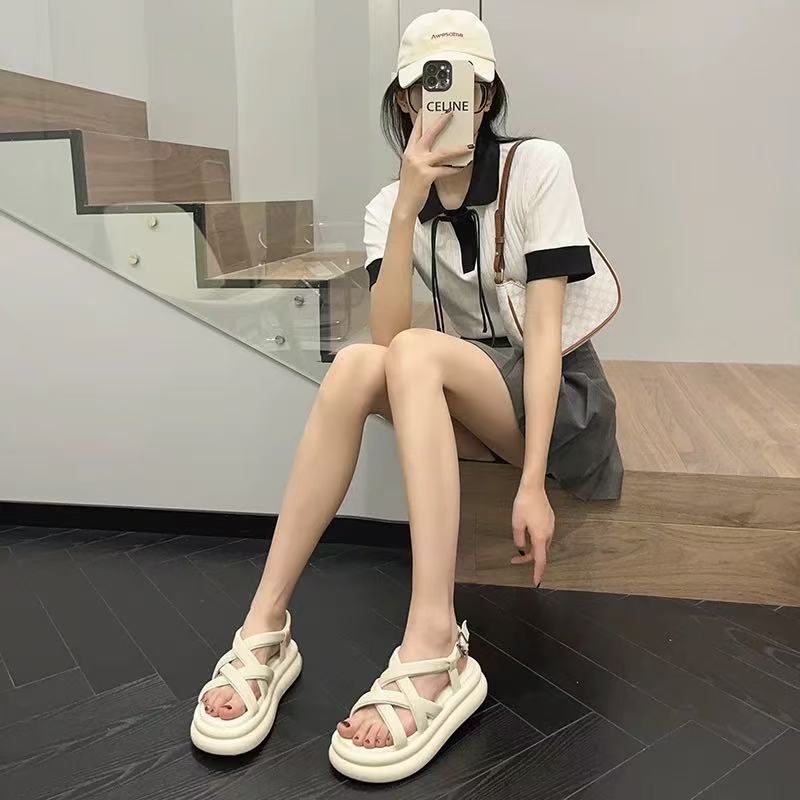 新款气质休闲百搭女士休闲凉鞋A/JW/58037