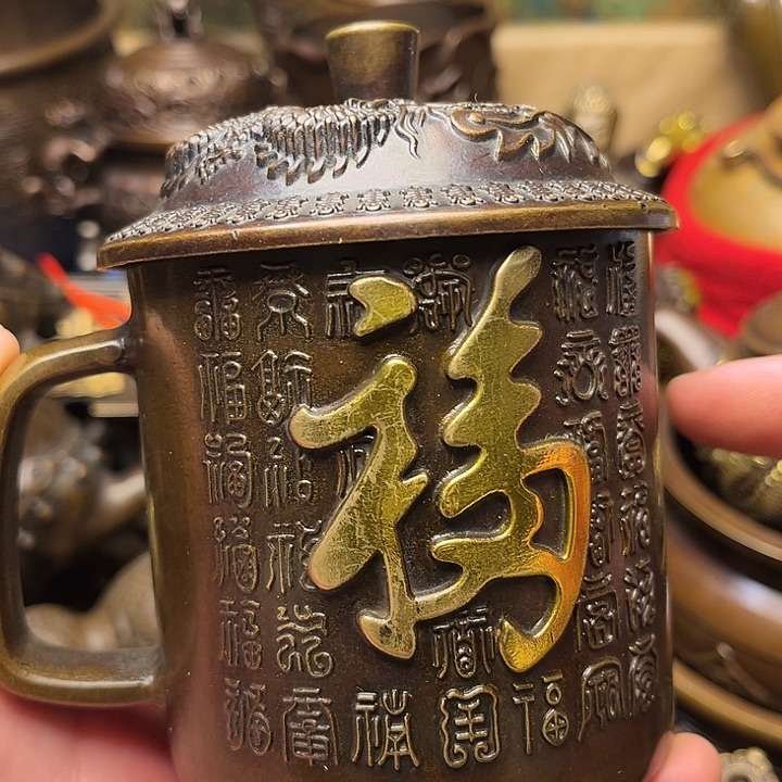 精美铜器批发档口