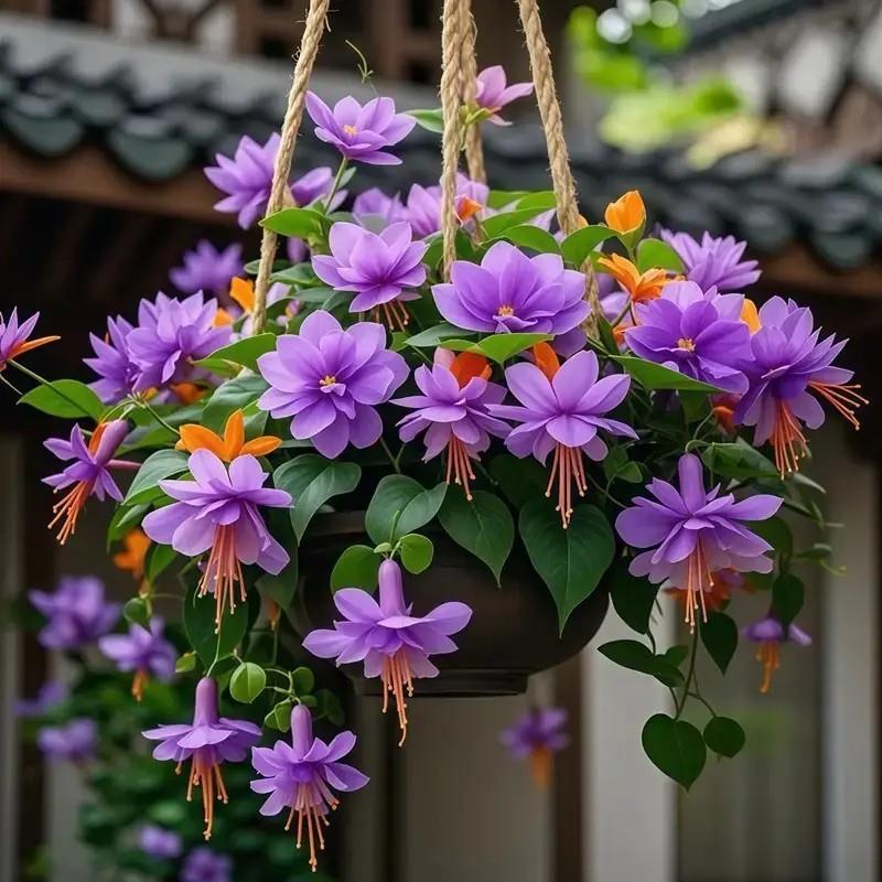 垂丝大花吊兰室内外耐寒热可水培土培盆栽四季可种花卉好养