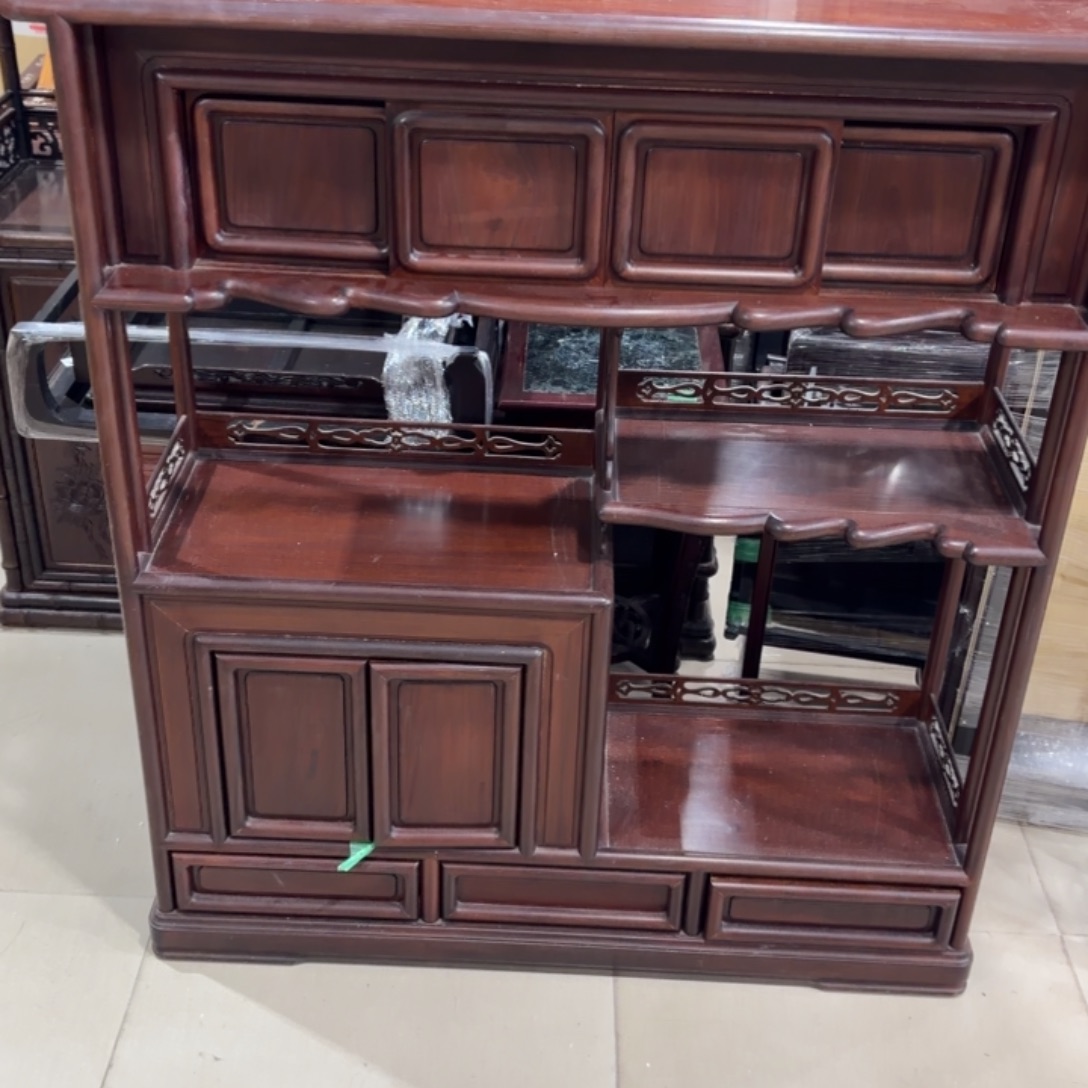 笨****花梨木类柜类家具般若中古美术工艺品