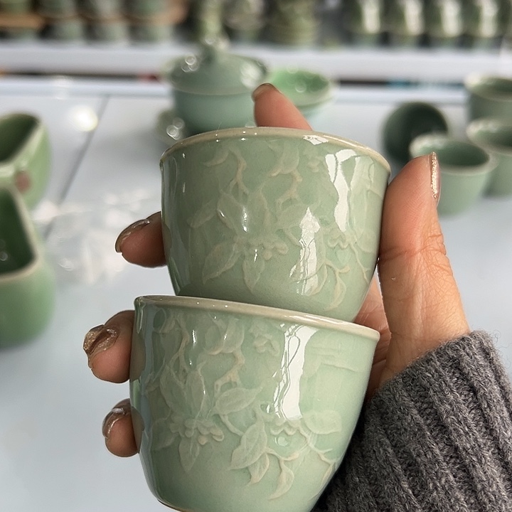小米茶器龙泉青瓷