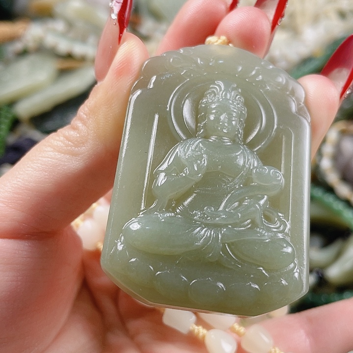 未镶嵌和田玉挂件