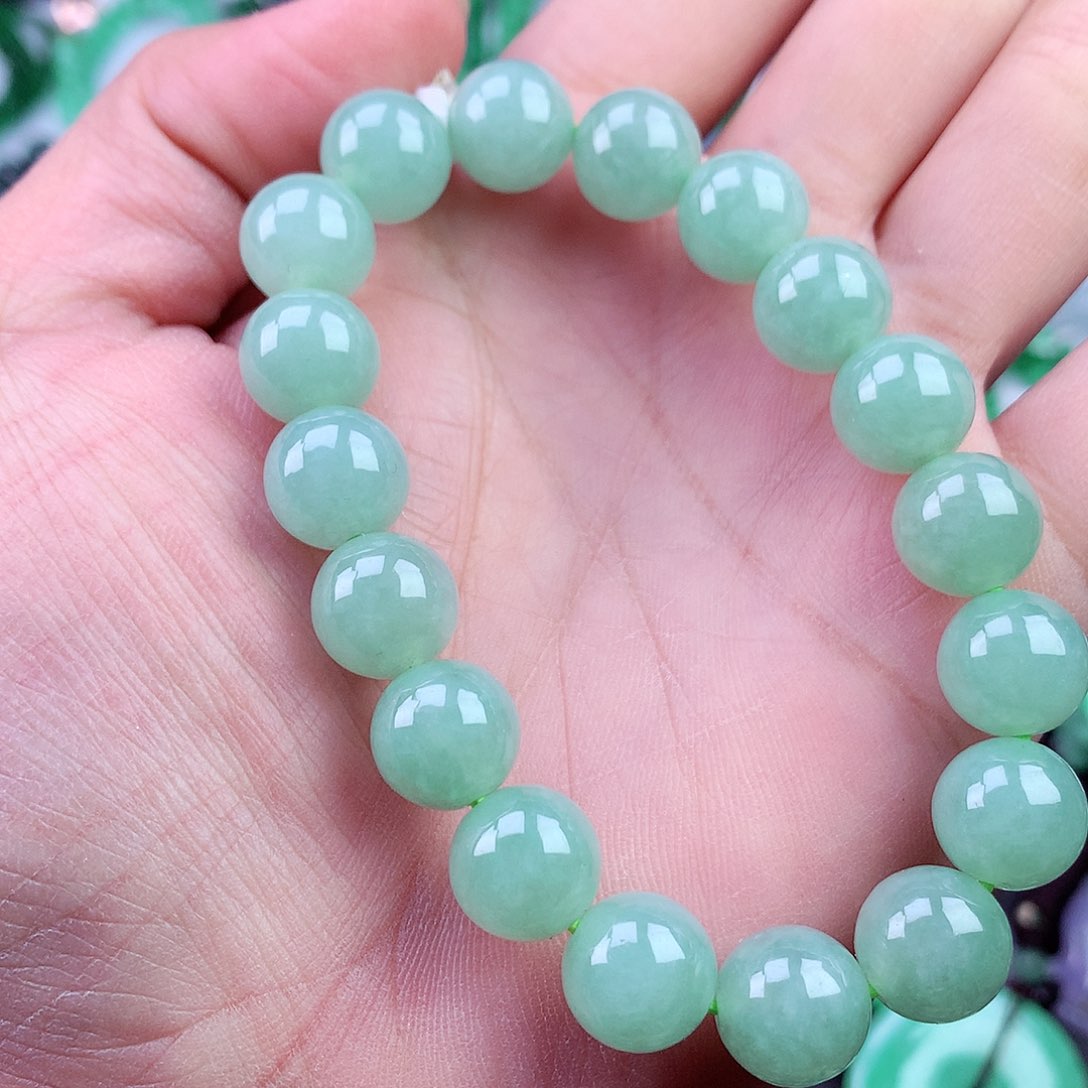 未镶嵌手链翡翠手串