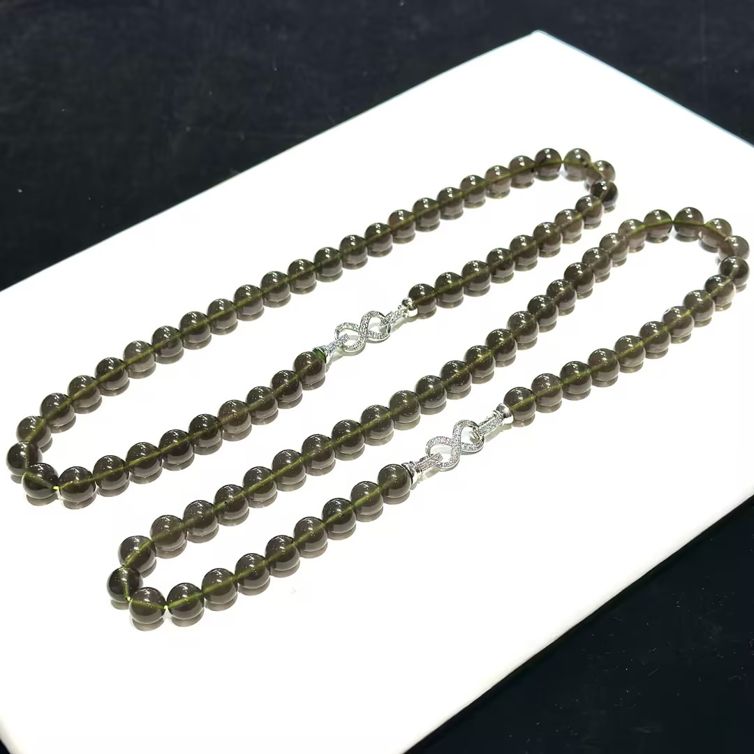 【DL】捷克陨项链-约10mm（多样性发其一）