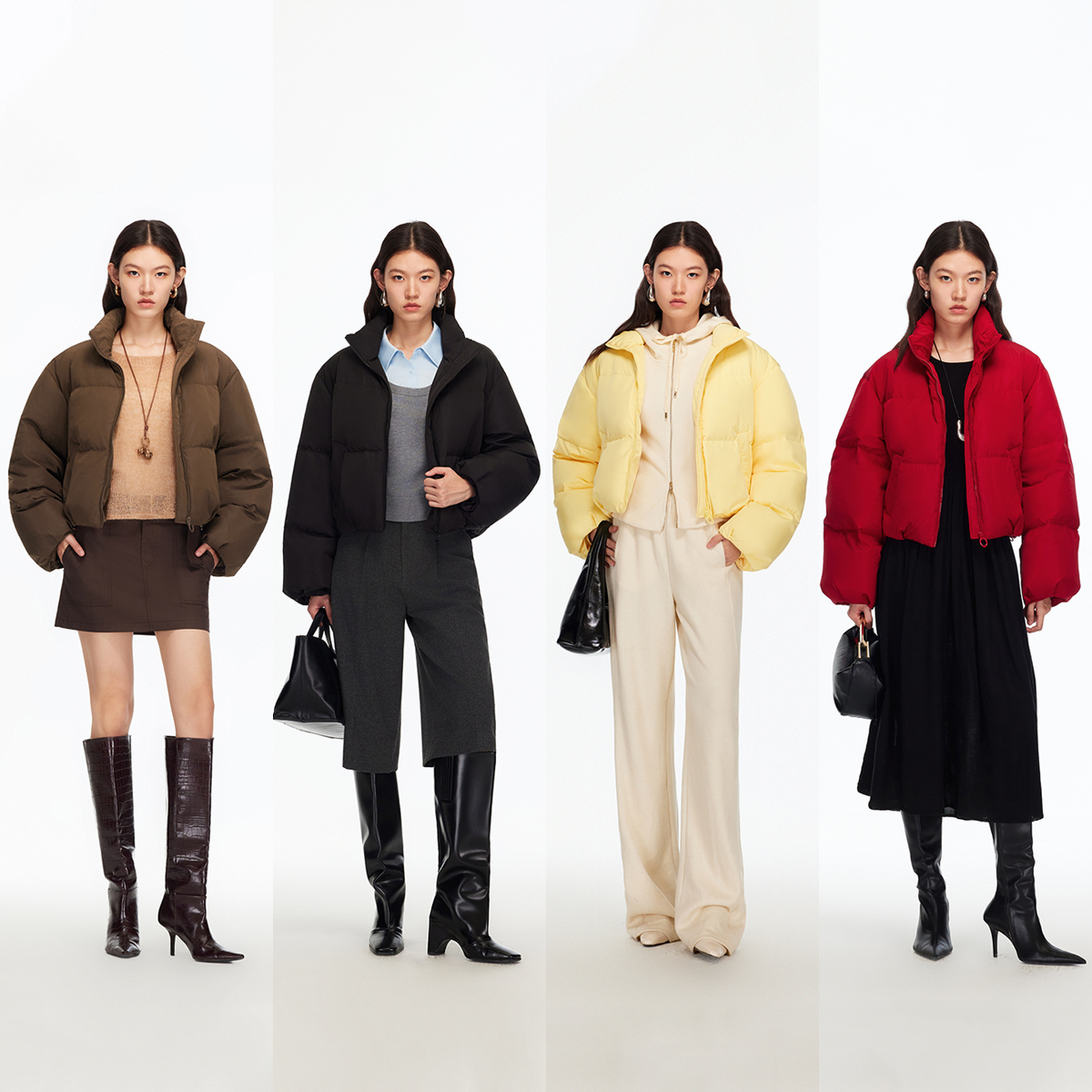 Vero Moda羽绒服【超模出街】2025冬季新款90白鸭绒肯豆风325423034