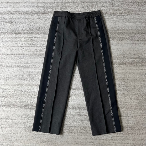 99新 GUCCI/古驰 字母logo串标羊毛休闲西装长裤/48码#3169