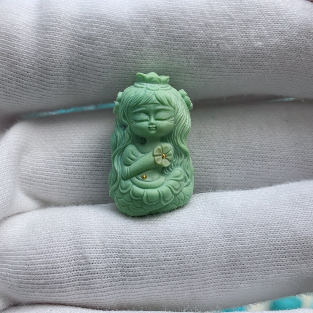 绿松石珠宝奇石未镶嵌