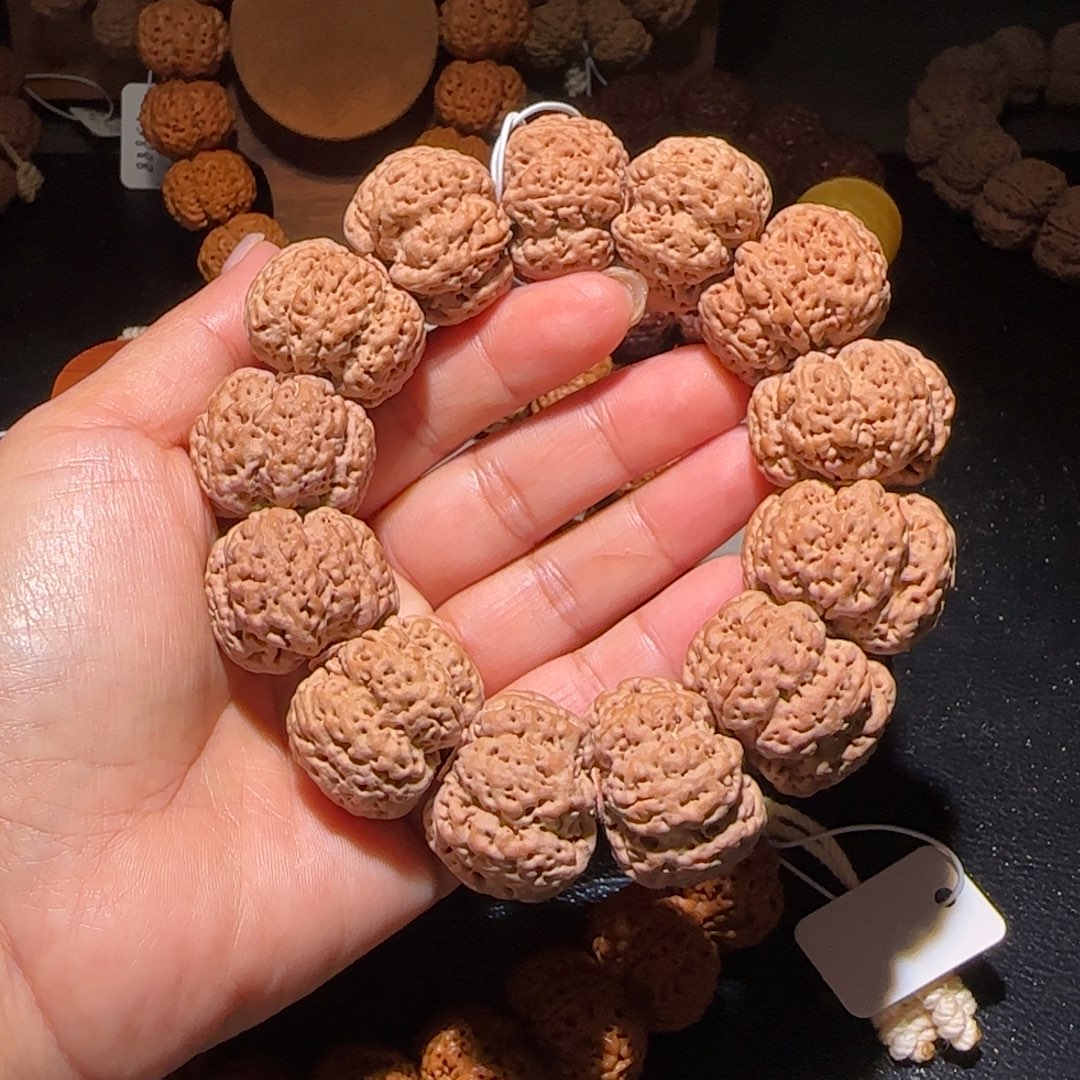 金刚菩提吊坠28➕六瓣雪花扇面