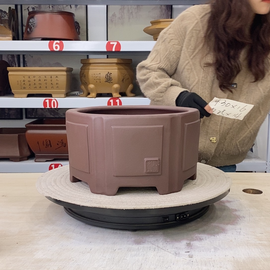 紫砂花盆紫砂花盆