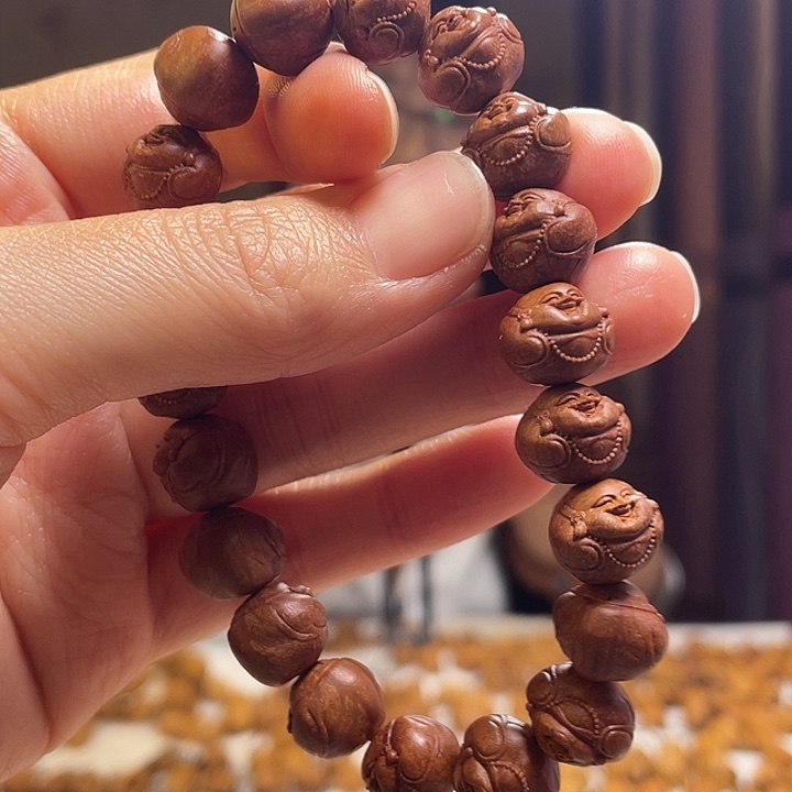 手串/手链橄榄核龙纹桃核