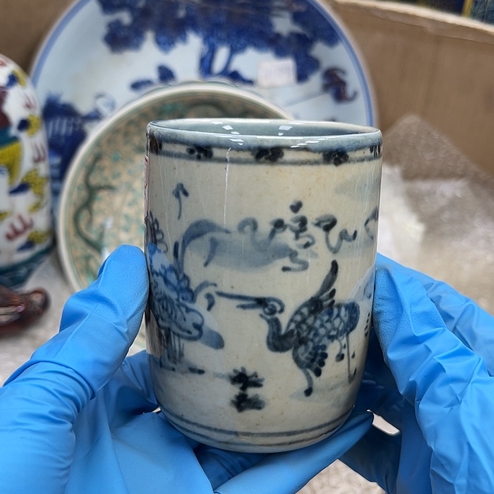 瓷片瓷器摆件 瓷器摆件