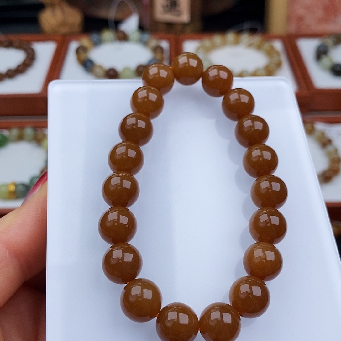 和田玉手链未镶嵌