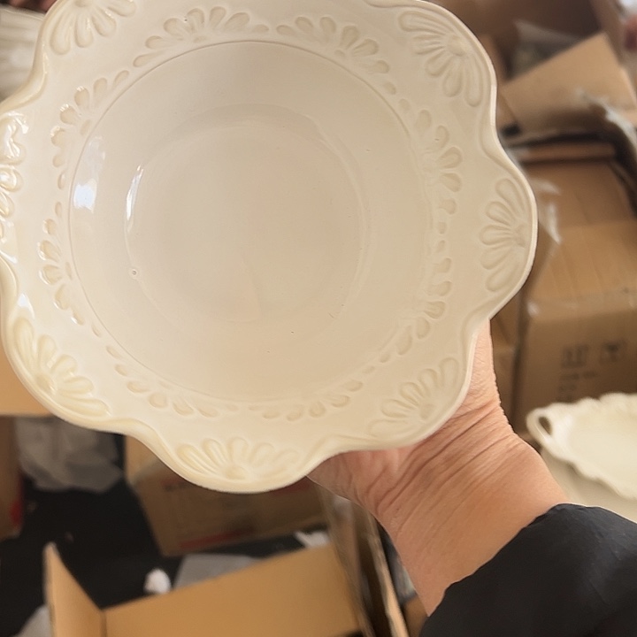 瓷片默认瑕疵商品7寸2个