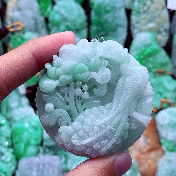 翡翠吊坠(不含链)未镶嵌