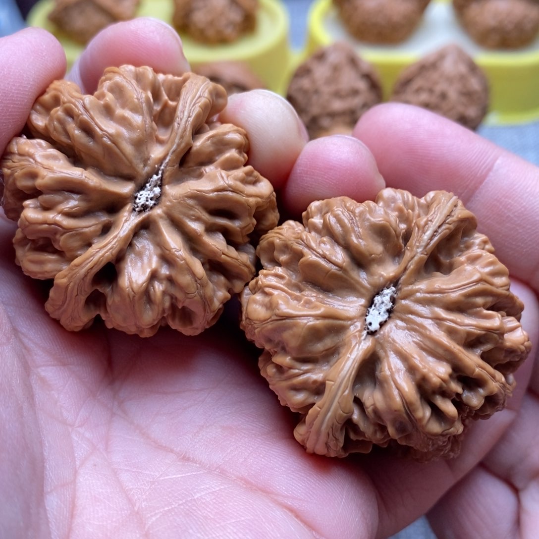 文玩核桃把件王*44精品粗筋