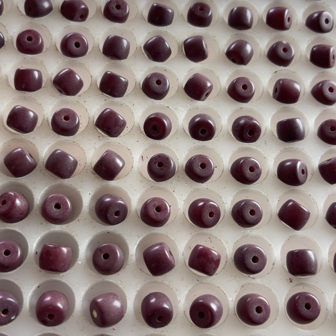 吊坠白玉菩提8-7车厘子直切200颗