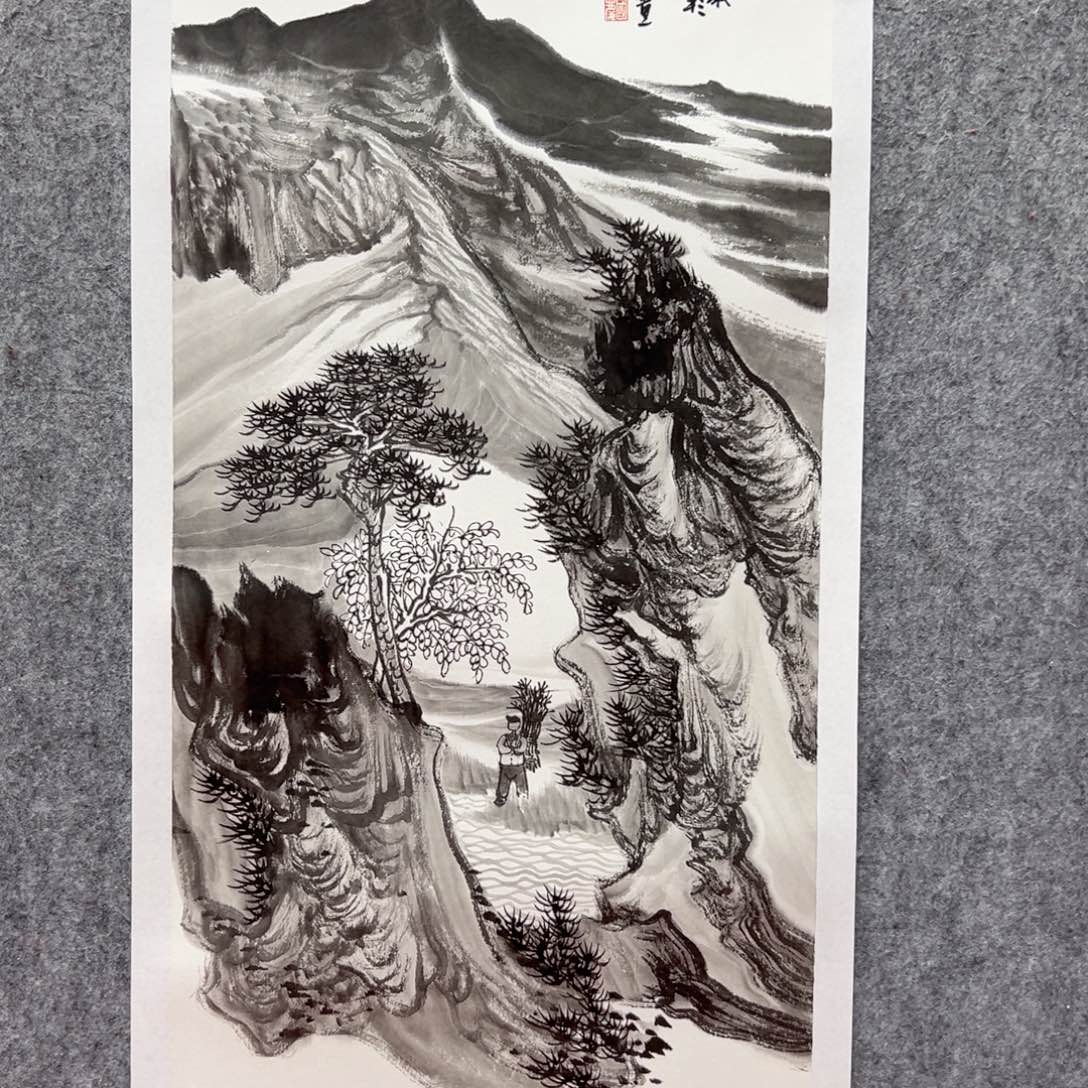 国画杜国庆出版原作