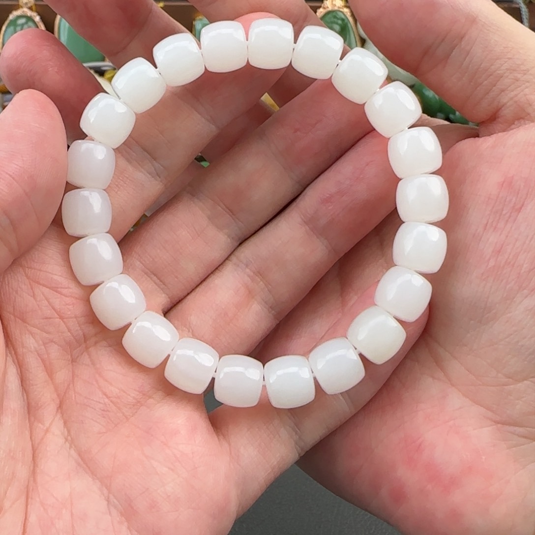 和田玉挂件未镶嵌小**岛手串