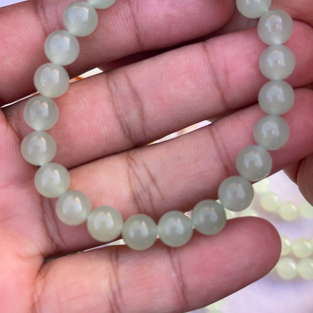 和田玉未镶嵌手串