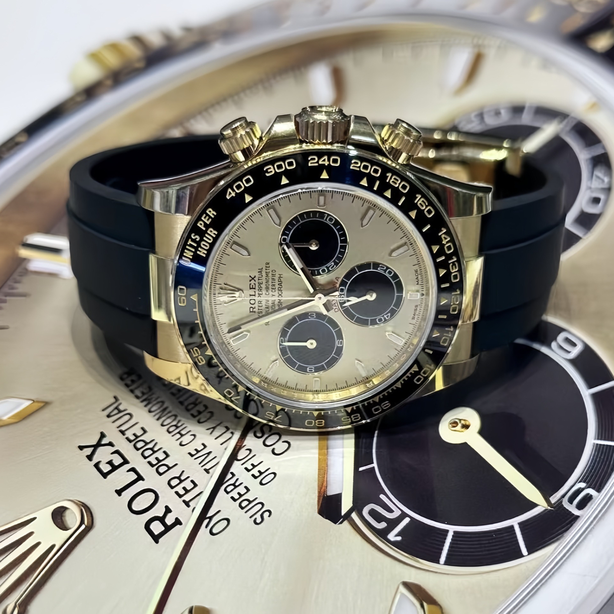 99新 Rolex/劳力士 126518-0012余文乐 25年6月贴膜全套