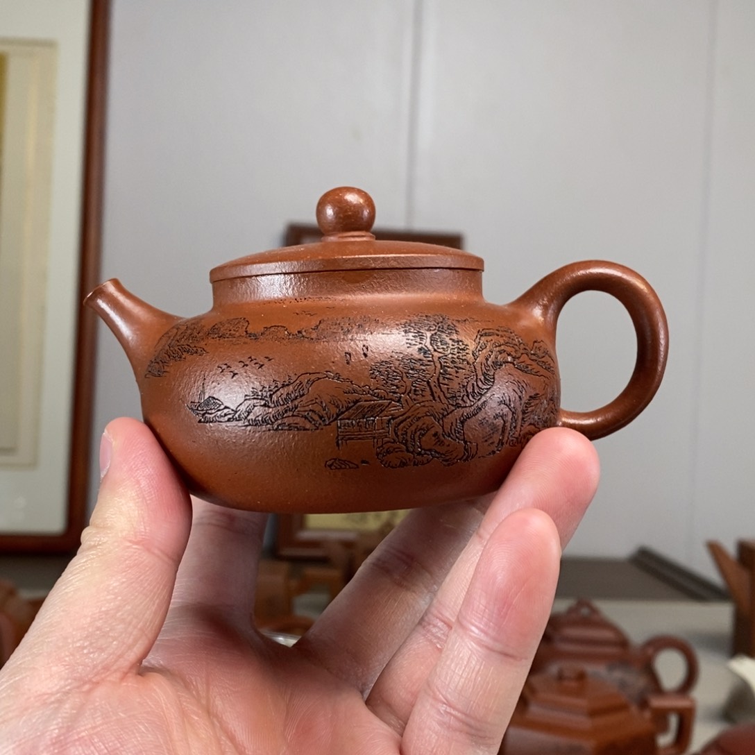 茶壶紫砂原矿泥料传统工艺制作