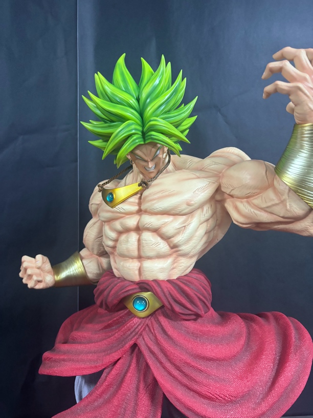 【现货】2%布罗利 大比例大雕像1/4比例 龙珠树脂翻模雕像