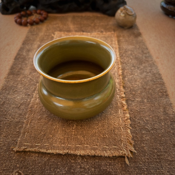 汝窑烧制建水 茶洗