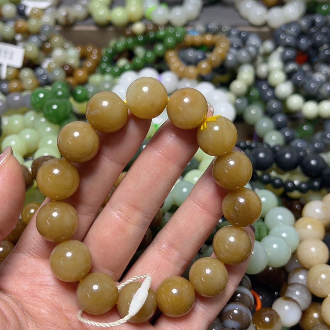 和田玉手链未镶嵌