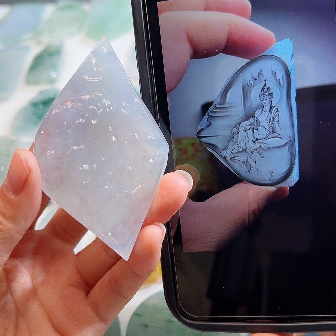 定制翡翠未镶嵌翡翠