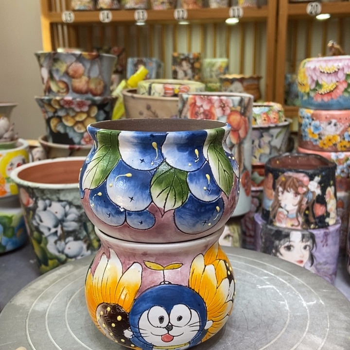 景德镇艺术手绘作品