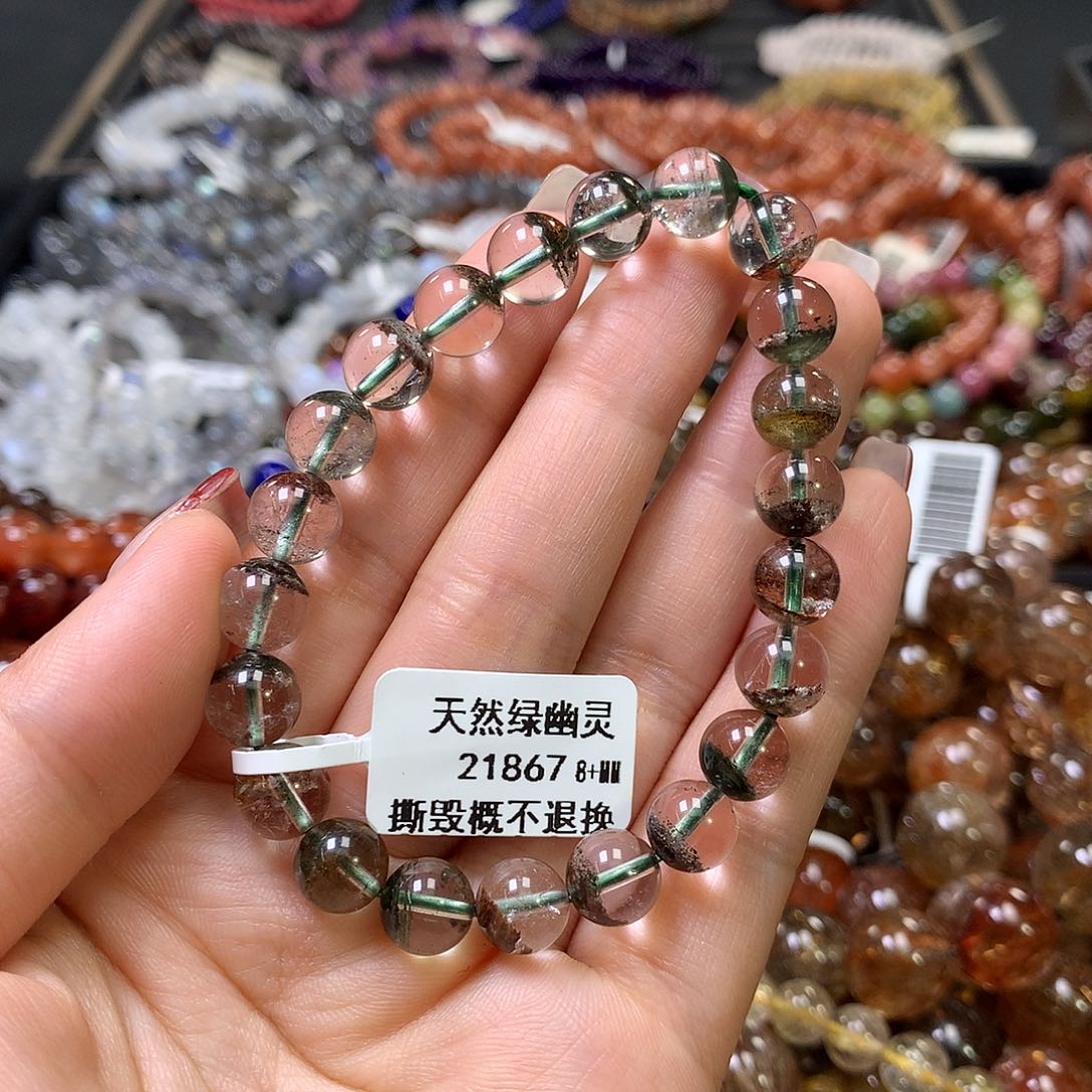 水晶手链未镶嵌，