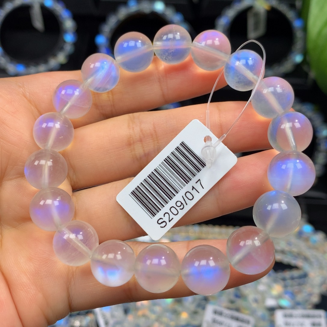 月光石手串未镶嵌S209/017 11.0mm