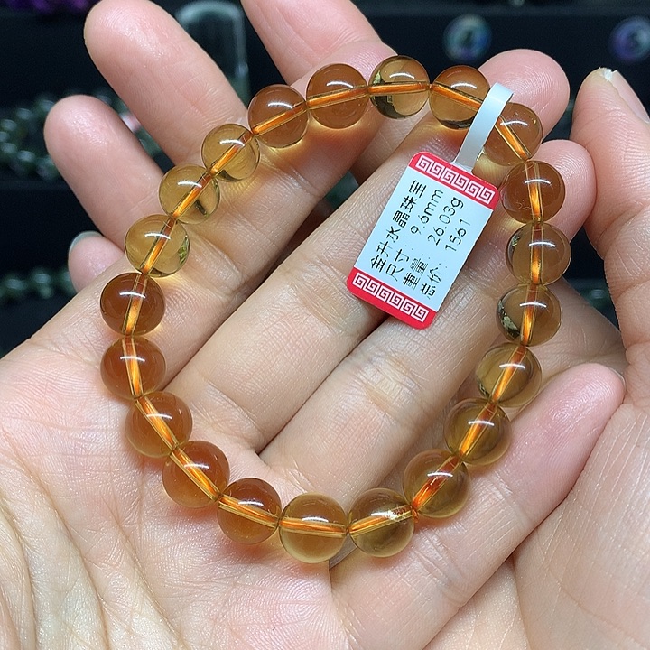 水晶手串未镶嵌小**酥天然水晶