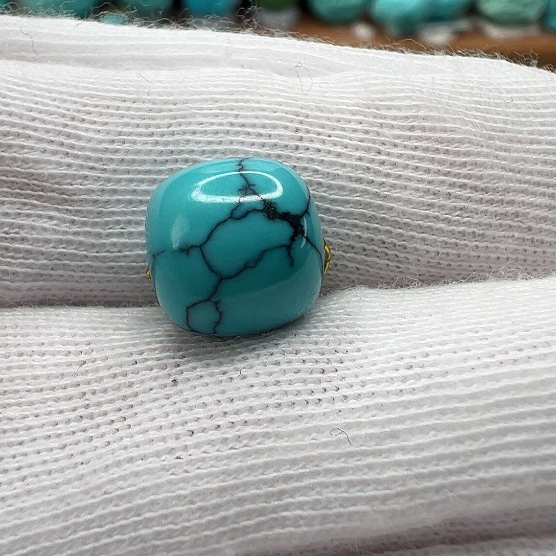 绿松石老型珠 未镶嵌