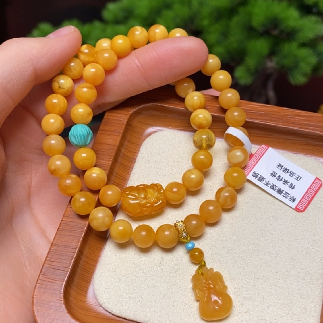 【闪购商品】手链蜜蜡未镶嵌手串