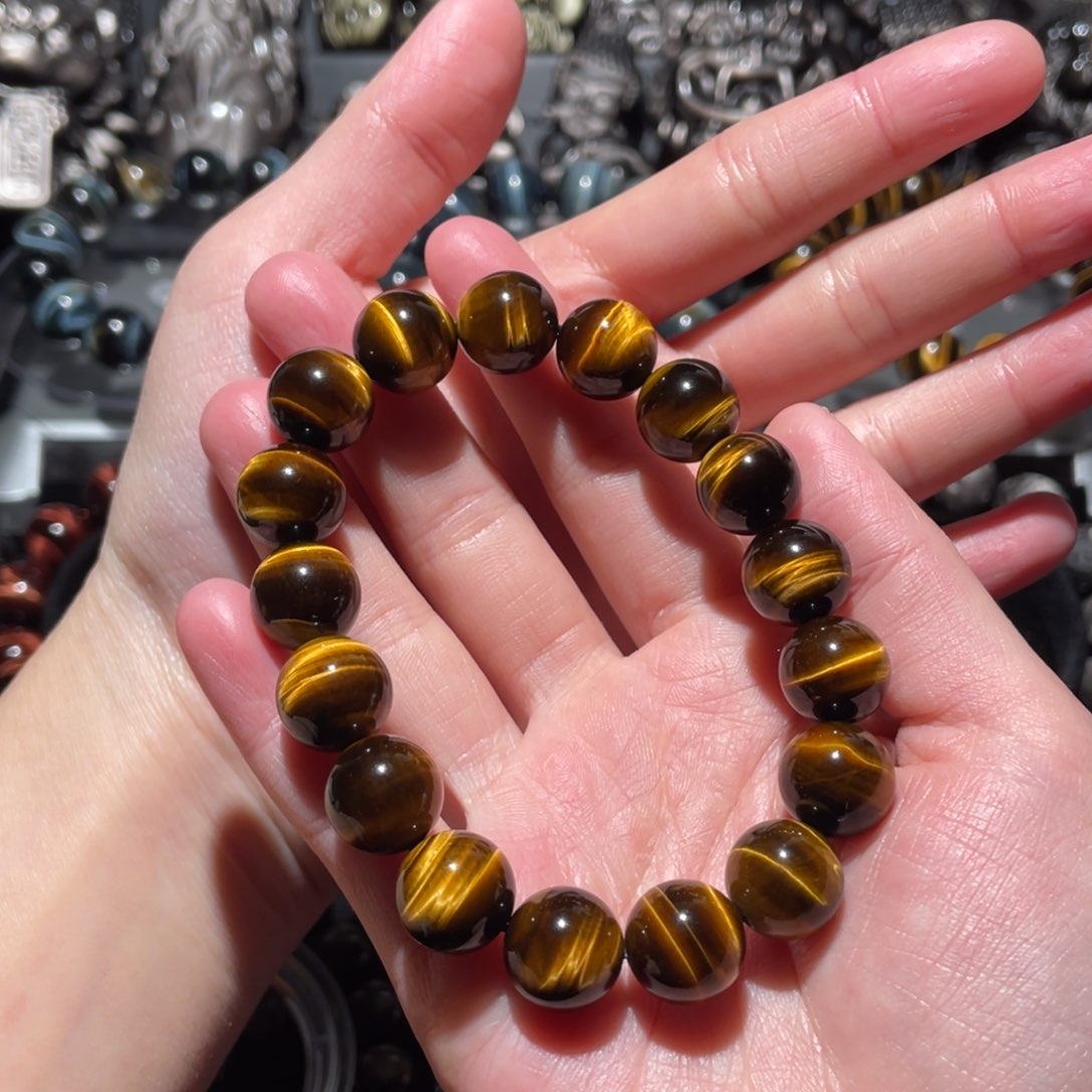 木变石（虎睛石）手串未镶嵌憋****.